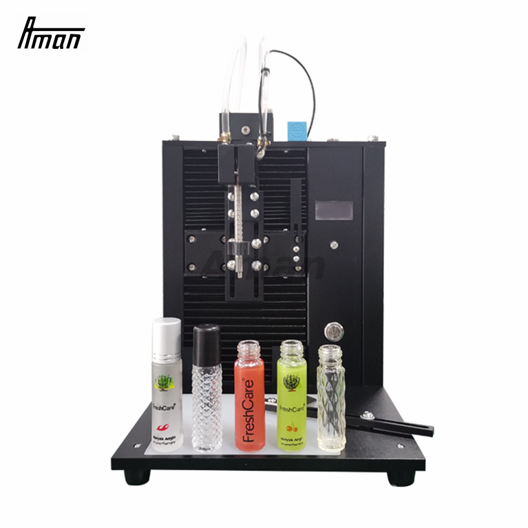 Bomba de controle digital pequeno automático para encher líquidos 10ml Mini garrafa máquina para encher líquidos
