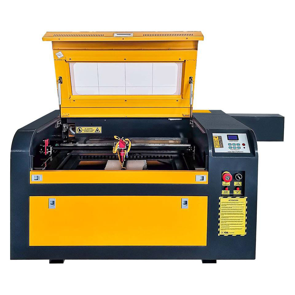 Máquina de gravura a laser de alta qualidade de alta qualidade 4060/9060 50W 60W 80W 100W Wood/couro/acrílico